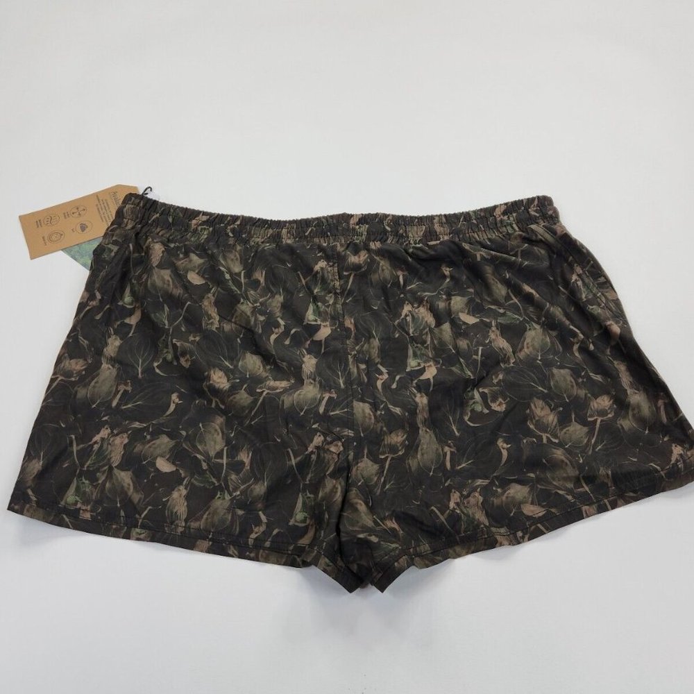 Avalanche Womens Athletics Hiking Shorts Camo Leaves With Lining Size L - Picture 2 of 9